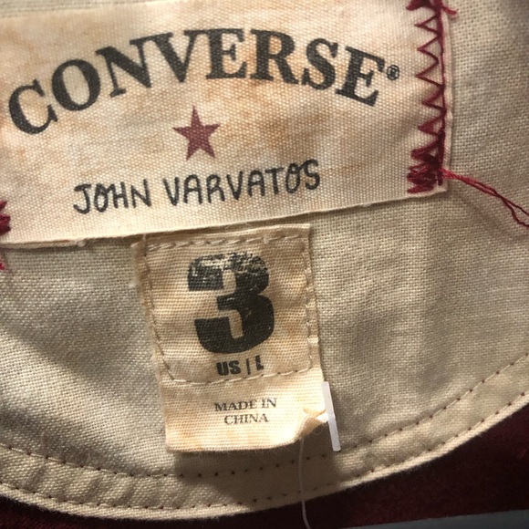 Limited edition John Varvatos X Converse athletic zip up track sweater jacket - Picture 12 of 12